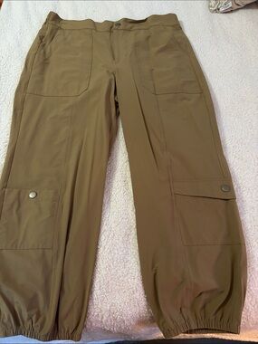 CAbi Olive Cargo Jogger Pants